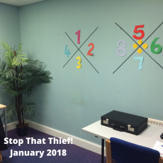 Image of Stop That Thief escape room - the first room